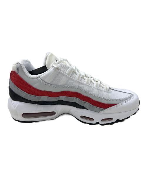NIKE（ナイキ）NIKE (ナイキ) AIR MAX95 ESSENTIAL ホワイト×レッド サイズ:27cm 未使用品の古着・服飾アイテム
