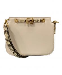 FENDI（フェンディ）の古着「TOUCH(タッチ)ショルダーバッグ」｜ベージュ