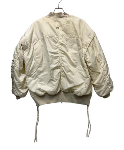 MAISON SPECIAL（メゾンスペシャル）MAISON SPECIAL (メゾンスペシャル) Reversible Nylon Short MA-1 アイボリー サイズ:Freeの古着・服飾アイテム