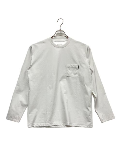 THE NORTH FACE（ザ ノース フェイス）THE NORTH FACE (ザ ノース フェイス) 長袖カットソー ホワイト サイズ:Sの古着・服飾アイテム