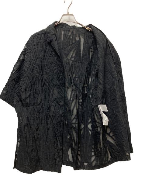 CITYSHOP（シティショップ）CITYSHOP (シティショップ) 半袖シャツ ブラック サイズ:XLの古着・服飾アイテム