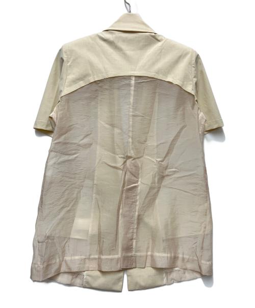 MAISON SPECIAL（メゾンスペシャル）MAISON SPECIAL (メゾンスペシャル) シアーコンビジャケット アイボリー サイズ:FREEの古着・服飾アイテム