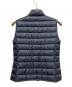 MONCLER (モンクレール) ダウンベスト ネイビー：30000円