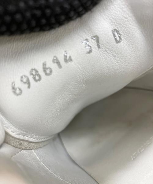 ALEXANDER McQUEEN（アレキサンダーマックイーン）ALEXANDER McQUEEN (アレキサンダーマックイーン) Graffiti-print Oversized Sneakers ホワイト サイズ:37の古着・服飾アイテム