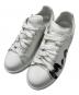 ALEXANDER McQUEEN（アレキサンダーマックイーン）の古着「Graffiti-print Oversized Sneakers」｜ホワイト