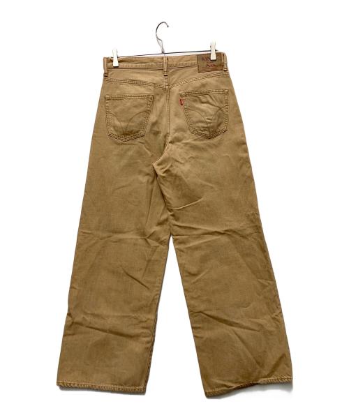 Hysteric Glamour（ヒステリックグラマー）Hysteric Glamour (ヒステリックグラマー) ワイドデニムパンツ カーキ サイズ:28の古着・服飾アイテム