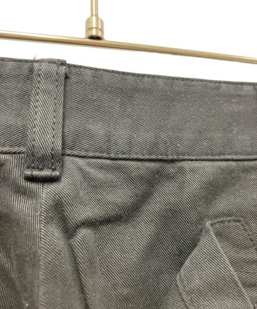 Hysteric Glamour（ヒステリックグラマー）Hysteric Glamour (ヒステリックグラマー) 和紙チノ 尾錠付ワークパンツ ブラック サイズ:Mの古着・服飾アイテム