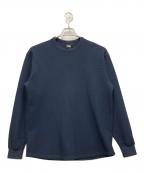 THE NORTH FACEザ ノース フェイス）の古着「長袖カットソー」｜ネイビー