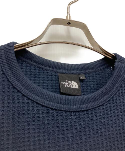THE NORTH FACE（ザ ノース フェイス）THE NORTH FACE (ザ ノース フェイス) 長袖カットソー ネイビー サイズ:Lの古着・服飾アイテム