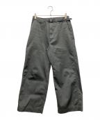 THE NORTHFACE PURPLELABELザ・ノースフェイス パープルレーベル）の古着「COOLMAX Chino Wide Tapered Pants」｜グレー