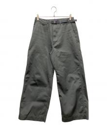THE NORTHFACE PURPLELABEL（ザ・ノースフェイス パープルレーベル）の古着「COOLMAX Chino Wide Tapered Pants」｜グレー