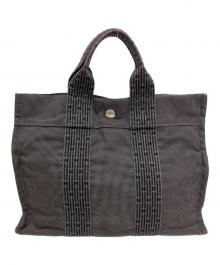 HERMES（エルメス）の古着「エールライントートPM」｜グレー