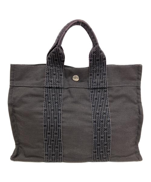 HERMES（エルメス）HERMES (エルメス) エールライントートPM グレーの古着・服飾アイテム