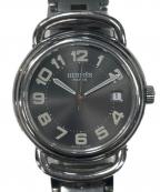 HERMESエルメス）の古着「プルマンプルマンデイトクォーツ腕時計」