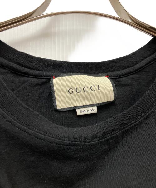 GUCCI（グッチ）GUCCI (グッチ) 半袖カットソー ブラック サイズ:XSの古着・服飾アイテム