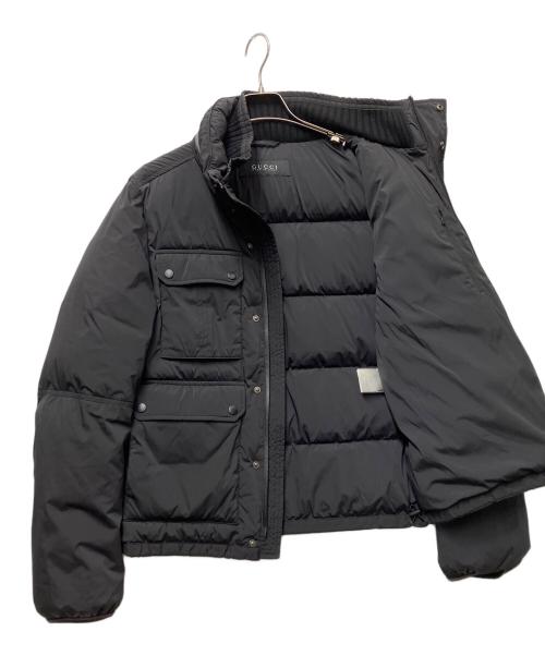 GUCCI（グッチ）GUCCI (グッチ) ダウンジャケット ブラック サイズ:48の古着・服飾アイテム