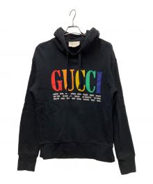 GUCCI（グッチ）の古着「プルオーバーパーカー」｜ブラック