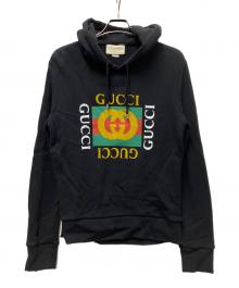 GUCCI（グッチ）の古着「プルオーバーパーカー」｜ブラック