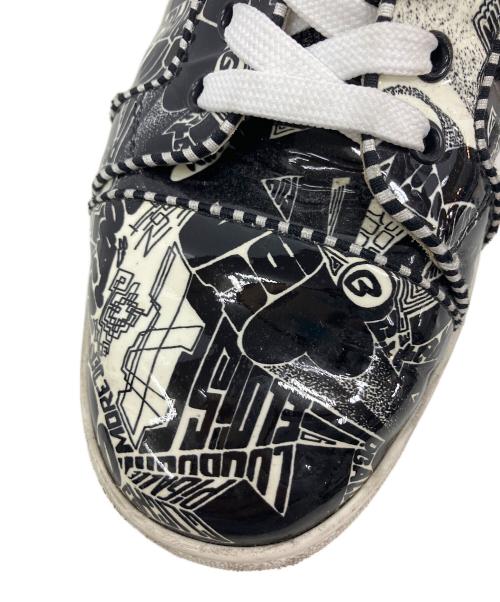 Christian Louboutin（クリスチャン・ルブタン）Christian Louboutin (クリスチャン・ルブタン) ローカットスニーカー ブラック×ホワイト サイズ:42 1/2の古着・服飾アイテム