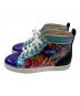 Christian Louboutin (クリスチャン・ルブタン) LOUIS ORLATO FLAT DISCO ハイカットスニーカー パープル×ブラック サイズ:41：20000円