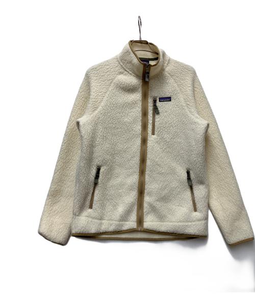 Patagonia（パタゴニア）Patagonia (パタゴニア) レトロパイルジャケット アイボリー×ベージュ サイズ:Lの古着・服飾アイテム