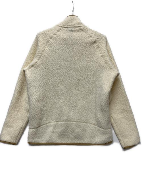 Patagonia（パタゴニア）Patagonia (パタゴニア) レトロパイルジャケット アイボリー×ベージュ サイズ:Lの古着・服飾アイテム