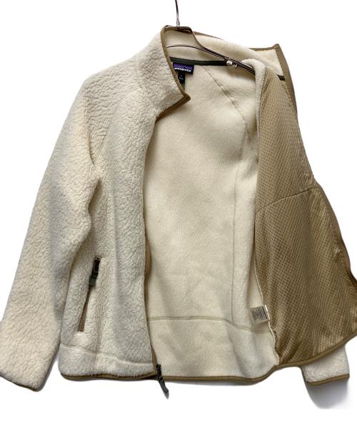 Patagonia（パタゴニア）Patagonia (パタゴニア) レトロパイルジャケット アイボリー×ベージュ サイズ:Lの古着・服飾アイテム