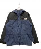 THE NORTH FACEザ ノース フェイス）の古着「マウンテンライトデニムジャケット」｜ネイビー×ブラック