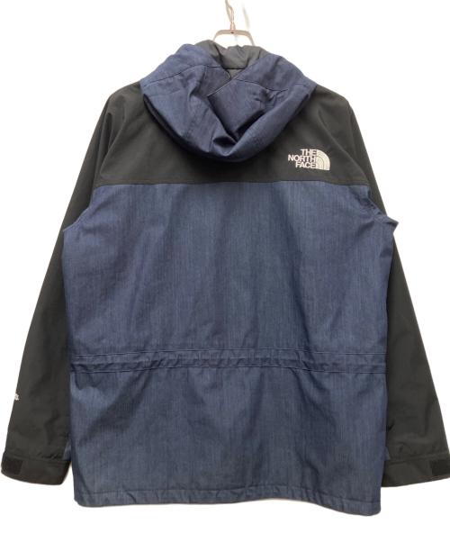 THE NORTH FACE（ザ ノース フェイス）THE NORTH FACE (ザ ノース フェイス) マウンテンライトデニムジャケット ネイビー×ブラック サイズ:XLの古着・服飾アイテム
