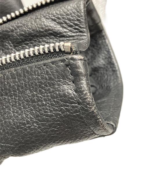 Axel（アクセル）AXEL (アクセル) レザーライダースジャケット ブラック サイズ:Lの古着・服飾アイテム