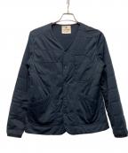 Snow peakスノーピーク）の古着「フレキシブルインサレーテッドカーディガン」｜ネイビー