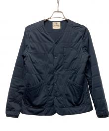 Snow peak（スノーピーク）の古着「フレキシブルインサレーテッドカーディガン」｜ネイビー