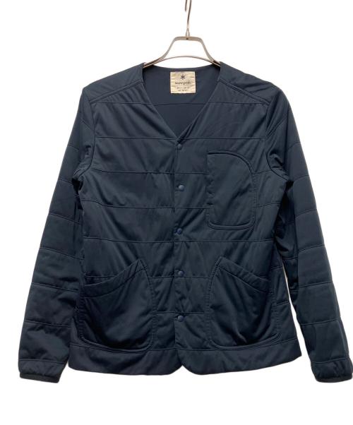 Snow peak（スノーピーク）snow peak (スノーピーク) フレキシブルインサレーテッドカーディガン ネイビー サイズ:Sの古着・服飾アイテム