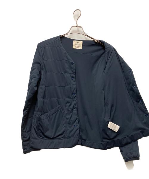 Snow peak（スノーピーク）snow peak (スノーピーク) フレキシブルインサレーテッドカーディガン ネイビー サイズ:Sの古着・服飾アイテム