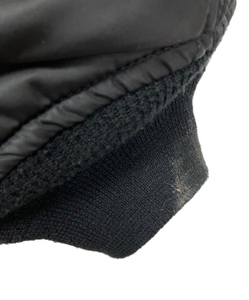 ALPHA（アルファ）ALPHA (アルファ) MONKEY TIME (モンキータイム) QUILTED MA-1 ブラック サイズ:XLの古着・服飾アイテム