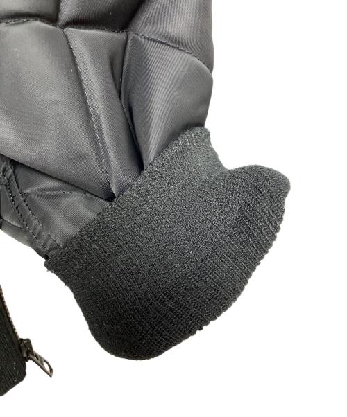 ALPHA（アルファ）ALPHA (アルファ) MONKEY TIME (モンキータイム) QUILTED MA-1 ブラック サイズ:XLの古着・服飾アイテム