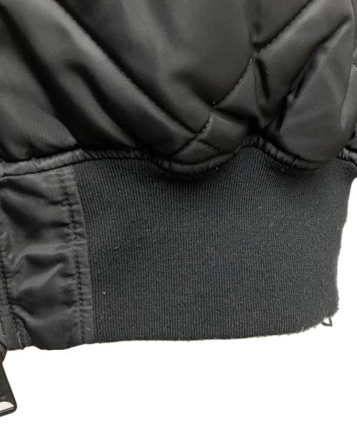 ALPHA（アルファ）ALPHA (アルファ) MONKEY TIME (モンキータイム) QUILTED MA-1 ブラック サイズ:XLの古着・服飾アイテム