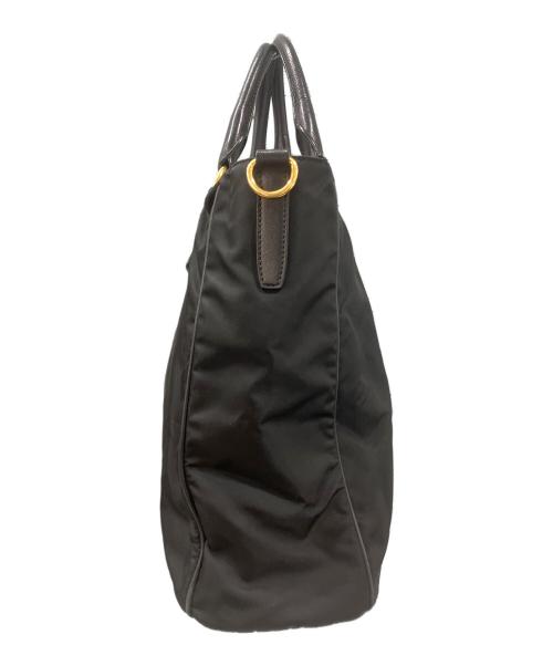 PRADA（プラダ）PRADA (プラダ) テスートハンドバッグ ブラックの古着・服飾アイテム