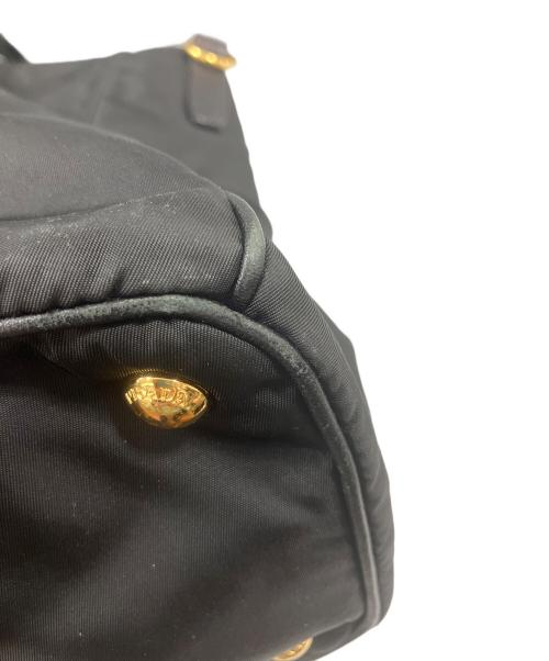 PRADA（プラダ）PRADA (プラダ) テスートハンドバッグ ブラックの古着・服飾アイテム