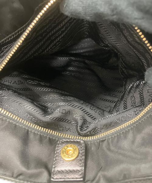 PRADA（プラダ）PRADA (プラダ) テスートハンドバッグ ブラックの古着・服飾アイテム