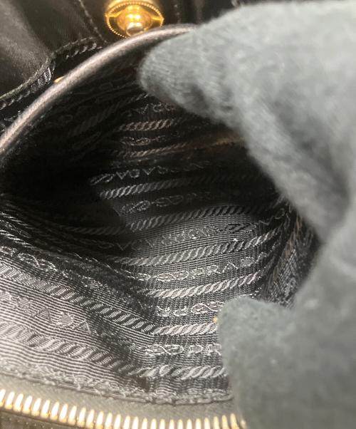 PRADA（プラダ）PRADA (プラダ) テスートハンドバッグ ブラックの古着・服飾アイテム