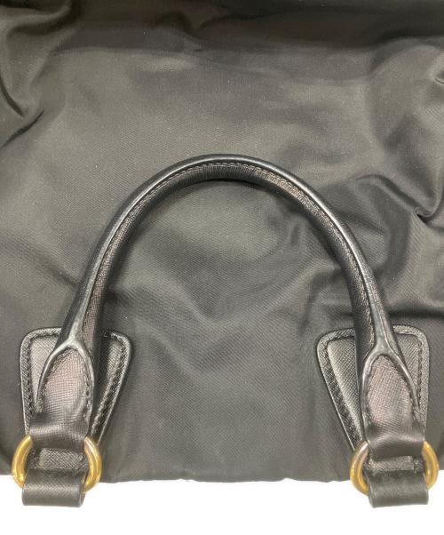 PRADA（プラダ）PRADA (プラダ) テスートハンドバッグ ブラックの古着・服飾アイテム