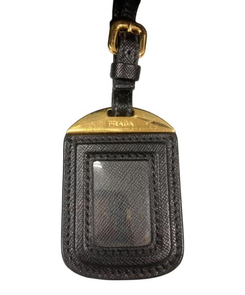 PRADA（プラダ）PRADA (プラダ) テスートハンドバッグ ブラックの古着・服飾アイテム