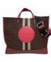 COACH（コーチ）の古着「デンプシー40バッグ」｜ピンク×ブラウン