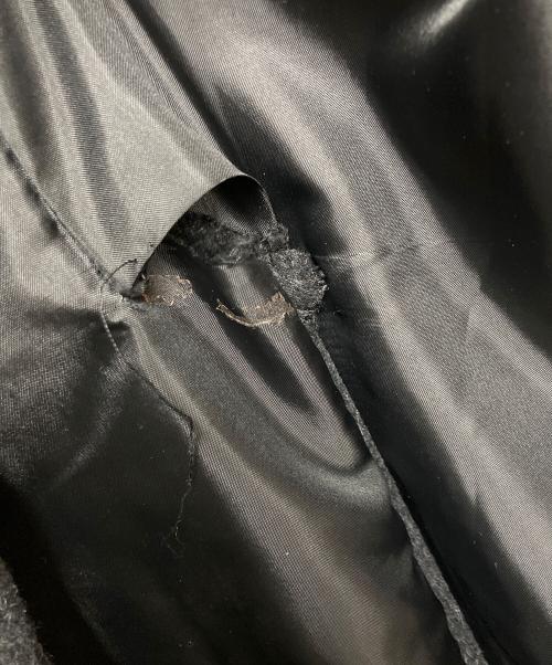 PAUL SMITH（ポールスミス）PAUL SMITH (ポールスミス) ウールモヘヤコート ブラック サイズ:Lの古着・服飾アイテム