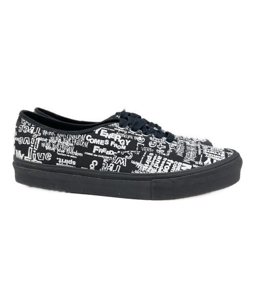 VANS（ヴァンズ）VANS (ヴァンズ) COMME des GARCONS (コムデギャルソン) AUTHENTIC LX ホワイト×ブラック サイズ:28cmの古着・服飾アイテム