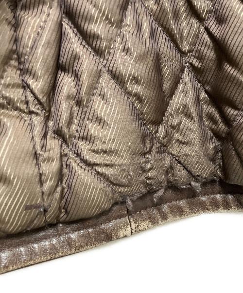 AVIREX（アヴィレックス）AVIREX (アヴィレックス) レザージャケット ブラウン サイズ:Mの古着・服飾アイテム