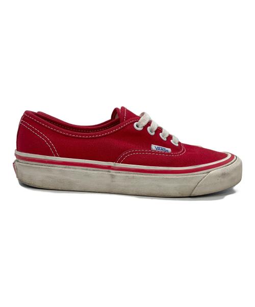 VANS（ヴァンズ）VANS (ヴァンズ) ローカットスニーカー レッド×ホワイト サイズ:23.5の古着・服飾アイテム