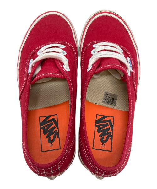VANS（ヴァンズ）VANS (ヴァンズ) ローカットスニーカー レッド×ホワイト サイズ:23.5の古着・服飾アイテム
