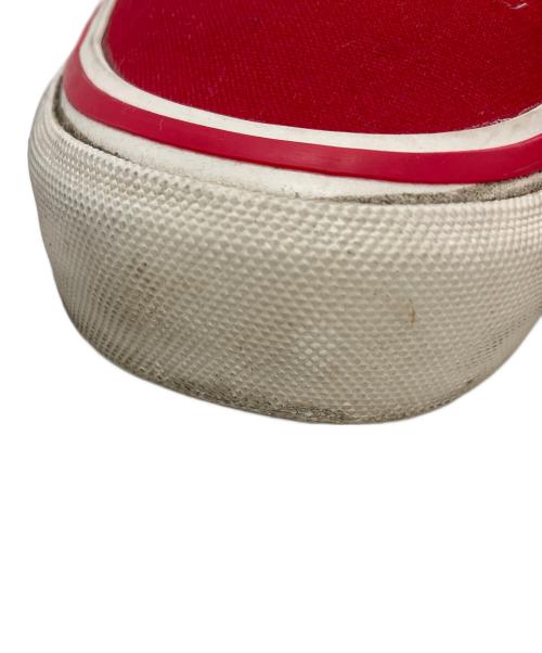 VANS（ヴァンズ）VANS (ヴァンズ) ローカットスニーカー レッド×ホワイト サイズ:23.5の古着・服飾アイテム